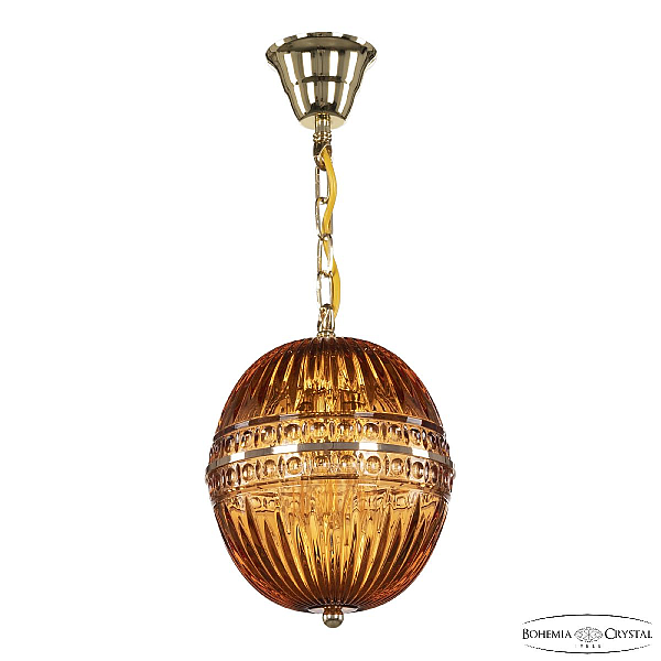 Подвесной светильник Bohemia Ivele Crystal 5479/20 G Amber/M-1G
