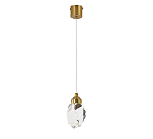 Подвесной светильник Indigo Cristallo 12053/1P Brass V000132L