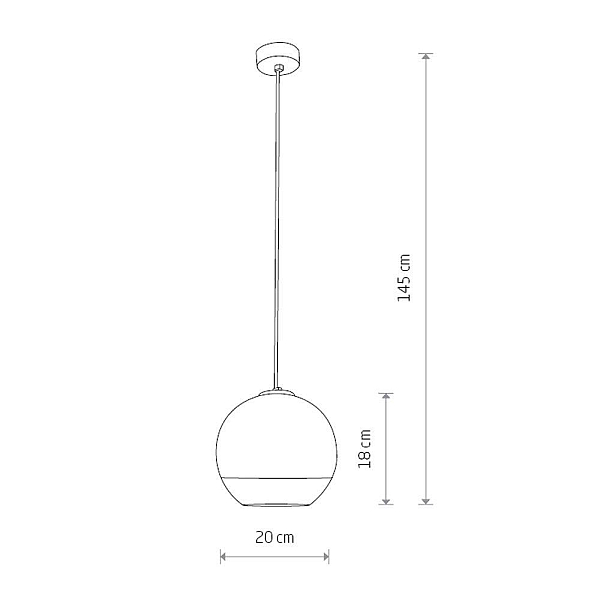 Подвесной светильник Nowodvorski Globe Plus S 7605