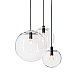Подвесной светильник Delight Collection Ball 8722P/XL black/clear