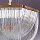 Подвесной светильник Delight Collection Murano Glass A001-800 L12 brass/clear