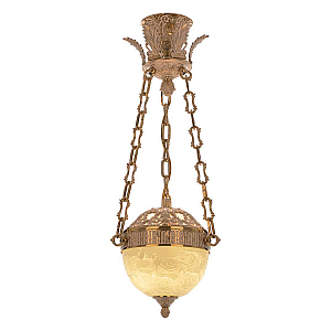 Подвесной светильник Bohemia Ivele Crystal 71000P/20AZ GW Rose Y8