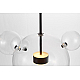 Подвесной светодиодный светильник Lumina Deco Neroni LDP 6016-3+1 BK