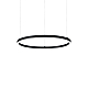 Подвесной светильник Ideal lux ORACLE SLIM SP D050 ROUND 3000K ON-OFF BK 229492