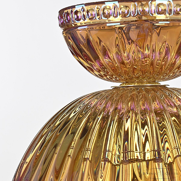 Подвесной светильник Bohemia Ivele Crystal 5480/18 G Shampan/M-1G