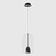 Светильник подвесной Crystal Lux ELEMENT SP12W LED BLACK