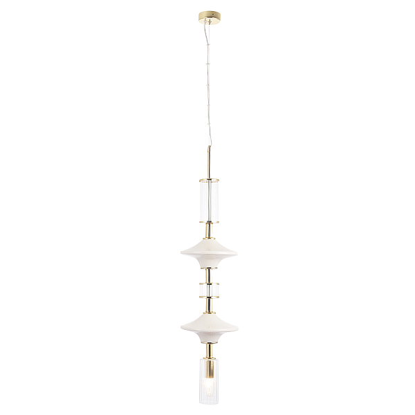 Подвесной светильник Crystal Lux Valencia SP1.3 Gold