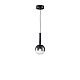 Подвесной светодиодный светильник iLedex Aura 8615P-1S BK-SM