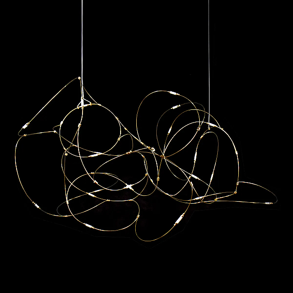 Подвесной светильник Delight Collection 10154P/L1500 gold