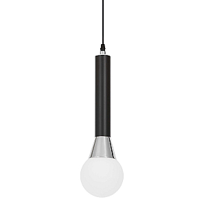 Подвесной светильник Lumina Deco Folino LDP 7012-1B BK+CHR