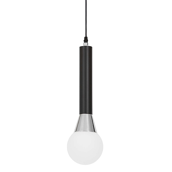 Подвесной светильник Lumina Deco Folino LDP 7012-1B BK+CHR