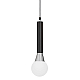 Подвесной светильник Lumina Deco Folino LDP 7012-1B BK+CHR