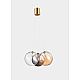 Подвесная люстра iLamp Drop 8110P/3 BR-MLT
