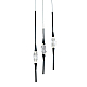 Подвесной светильник Delight Collection Pezzo OM82112-3 pearl black