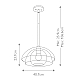 Подвесной светильник Hinkley Lotus QN-LOTUS-P-BLK