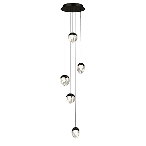 Подвесной светильник Delight Collection MD24001033-5A black/clear