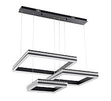 Подвесная люстра LED4U 8596-500-400-300 BK