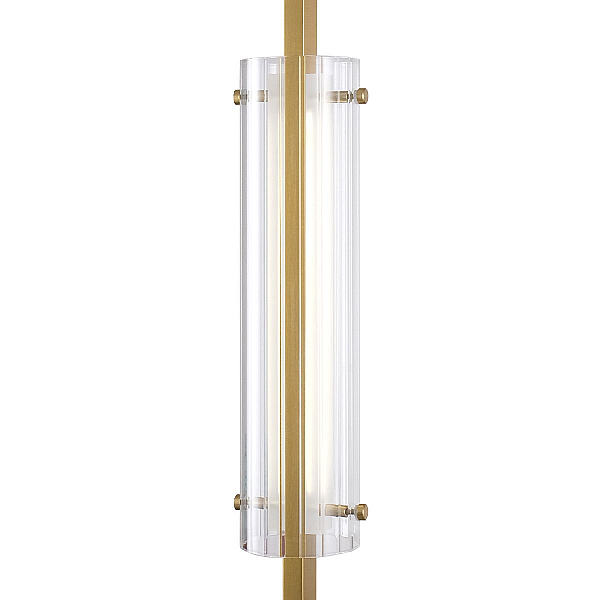 Подвесной светодиодный светильник Indigo Vitreo 11067/A/1P Brass V000173L