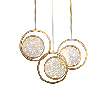 Подвесной светильник DeLight Collection Moon Light MD8700-3A brushed gold