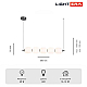 Светильник подвесной Lightera Lavish LE162L-5W WIFI