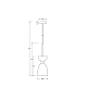 Подвесной светильник Maytoni Cloches MOD113PL-01W