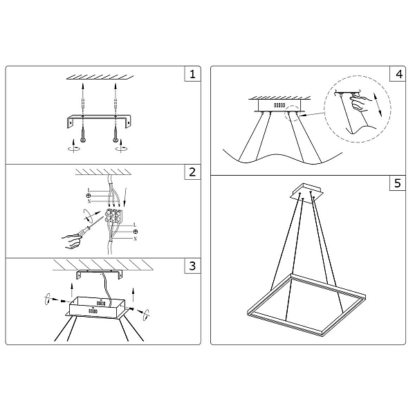 Подвесной светодиодный светильник Kink Light Альтис 08230,19