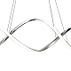 Подвесной светодиодный светильник Escada Knot 10236/1LED Chrome