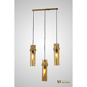 Подвесной светильник AM Group AM357-3AMBER