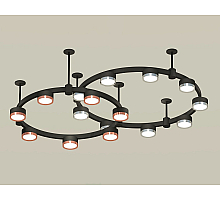 Комплект подвесного светильника Ambrella Light Techno Ring XR92221150 (A9222, A9227, C9238, C9232, N8126, N8118)