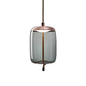 Подвесной светильник Delight Collection Knot 9966P/B copper/blue
