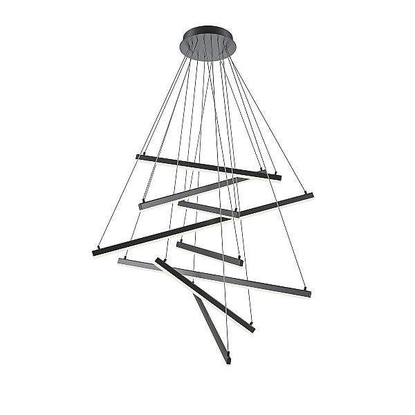 Подвесной светодиодный светильник Maytoni Line MOD016PL-L96BK