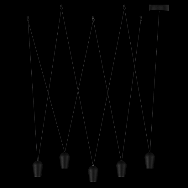 Подвесной светодиодный светильник Loft IT Blackout 10357/5