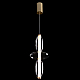 Подвесной светодиодный светильник Crystal Lux Quasar SP14W Led Transparent