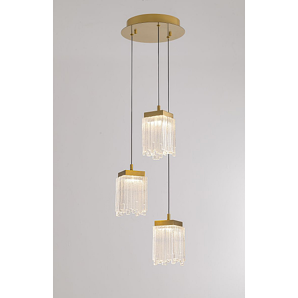 Подвесной светильник Delight Collection MD25020403-3A2 Satin gold