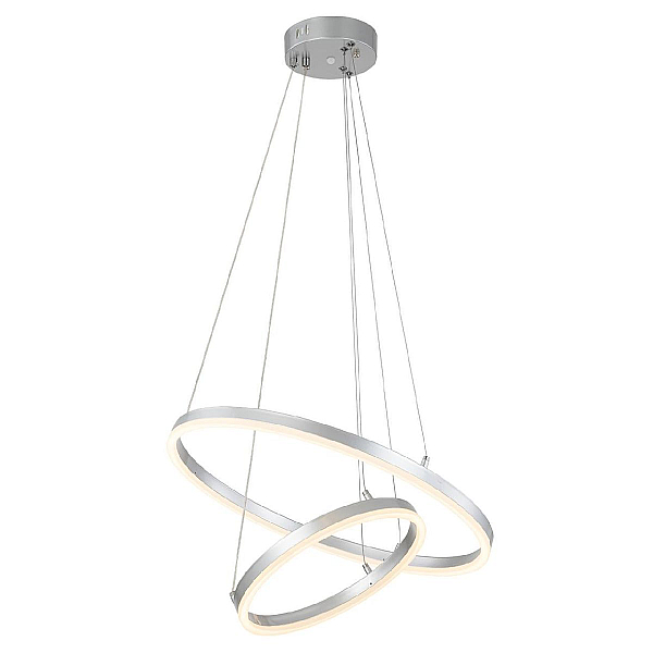 Подвесной светодиодный светильник Escada Void 10254/2LED Silver APP