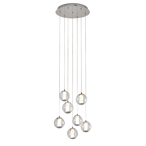 Подвесной светильник Delight Collection OD2437-7 gold/clear