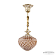 Подвесной светильник Bohemia Ivele Crystal 7003P/18 GW Amber-White/H-1B