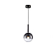 Подвесной светодиодный светильник iLedex Aura 8615P-1M BK-SM
