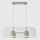 Светильник подвесной Crystal Lux ELEMENT SP24W LED CHROME