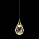 Подвесной светильник Delight Collection Stilla MD24001004-1A gold/clear