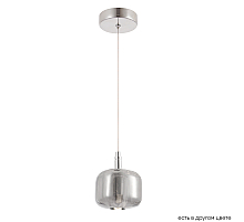 Подвесной светильник Crystal Lux BOX SP1 CHROME/SMOKE