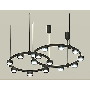 Комплект подвесного светильника Ambrella Light Techno Ring XR92091210 (A9209x2, C9238, C9242, N8113, N8133)