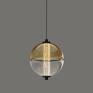 Подвесной светильник Delight Collection MD24022079-1A black/amber