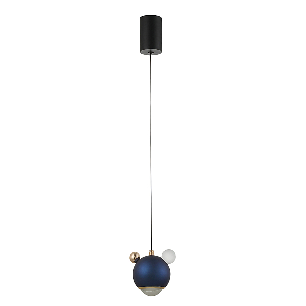 Подвесной светодиодный светильник Crystal Lux Amigo SP Led Blue