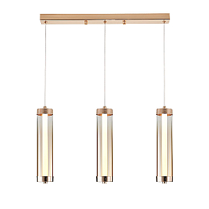 Подвесной светильник Indigo Rilucente 11061/3P Gold V000150L