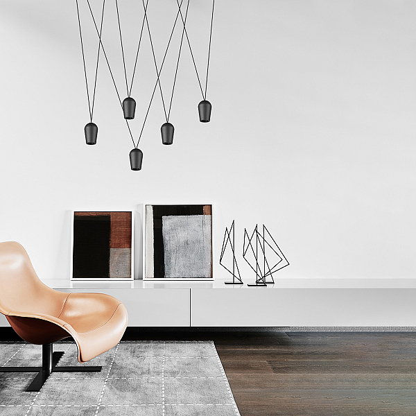 Подвесной светодиодный светильник Loft IT Blackout 10357/5