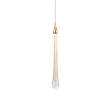 Подвесной светильник Delight Collection Teardrop 20592P-1 gold