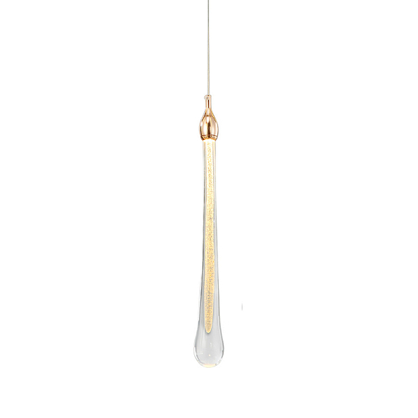 Подвесной светильник Delight Collection Teardrop 20592P-1 gold