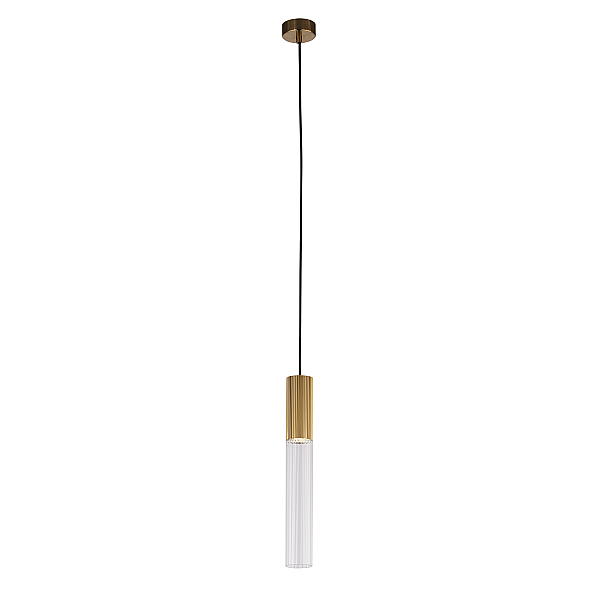 Подвесной светильник Delight Collection Flume MD2045-1A ant.brass