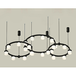 Комплект подвесного светильника Ambrella Light Techno Ring XR92092210 (A9209x3, C9242, C9238, C9232, N8402)